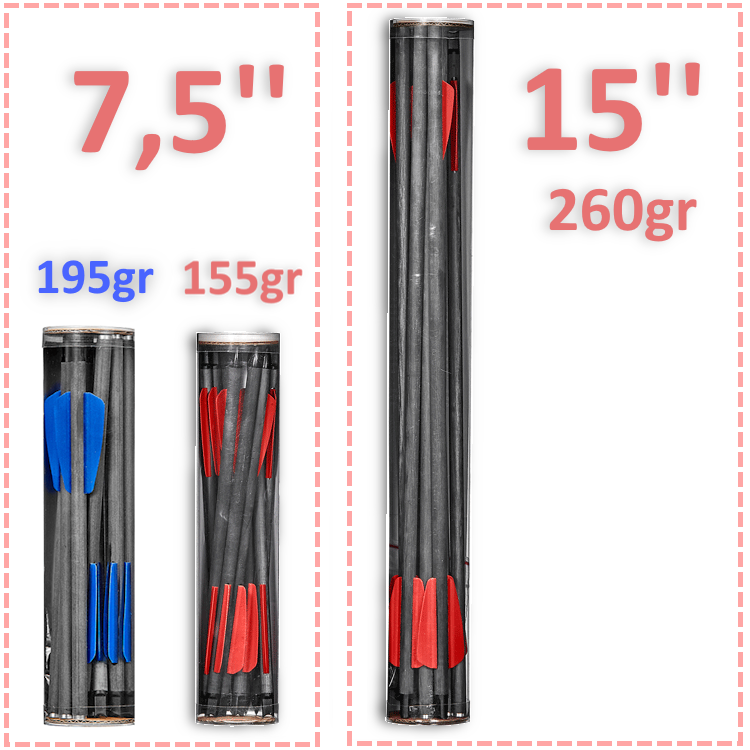 EK Archery bolts