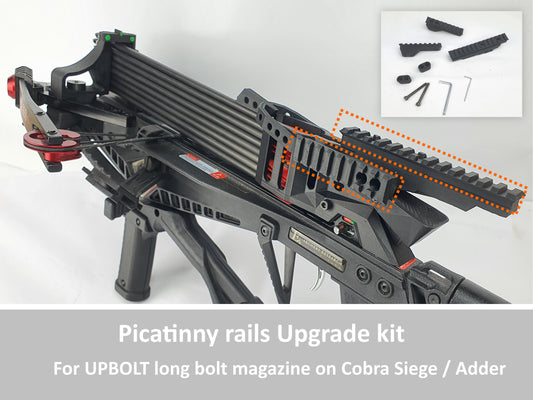 Picatinny upgrade kit for UBOLT long bolt magazine